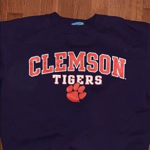 Clemson Tigers fleece pull over.